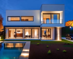 Casa prefabricada moderna, VME 209m2