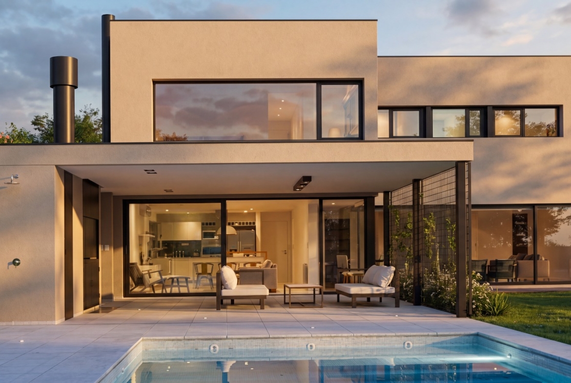 Casa moderna prefabricada