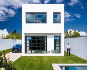 Construcción de casas con garajes modernas precios