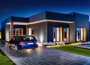 Construir casa moderna precio VME