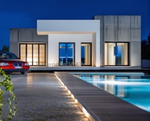 Casas modernas con garaje